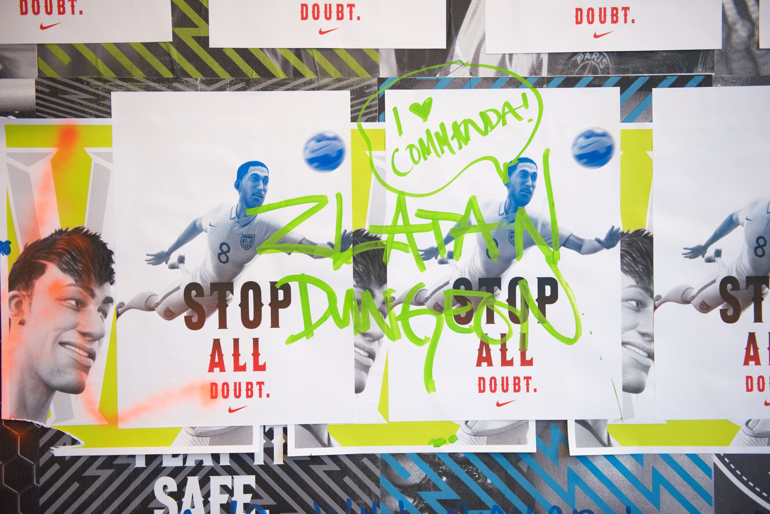 The Last Game Nike campaign visual
